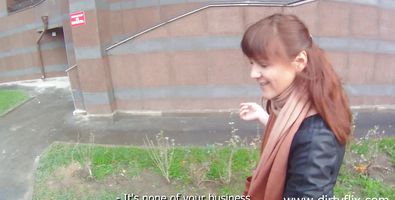 Brunette honey is admirable that she might be easily seduced